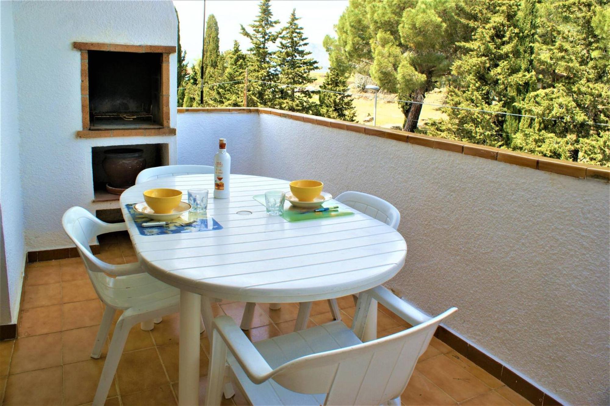 Apartamento En Roses Parking Y Piscina Comunitaria Esterno foto