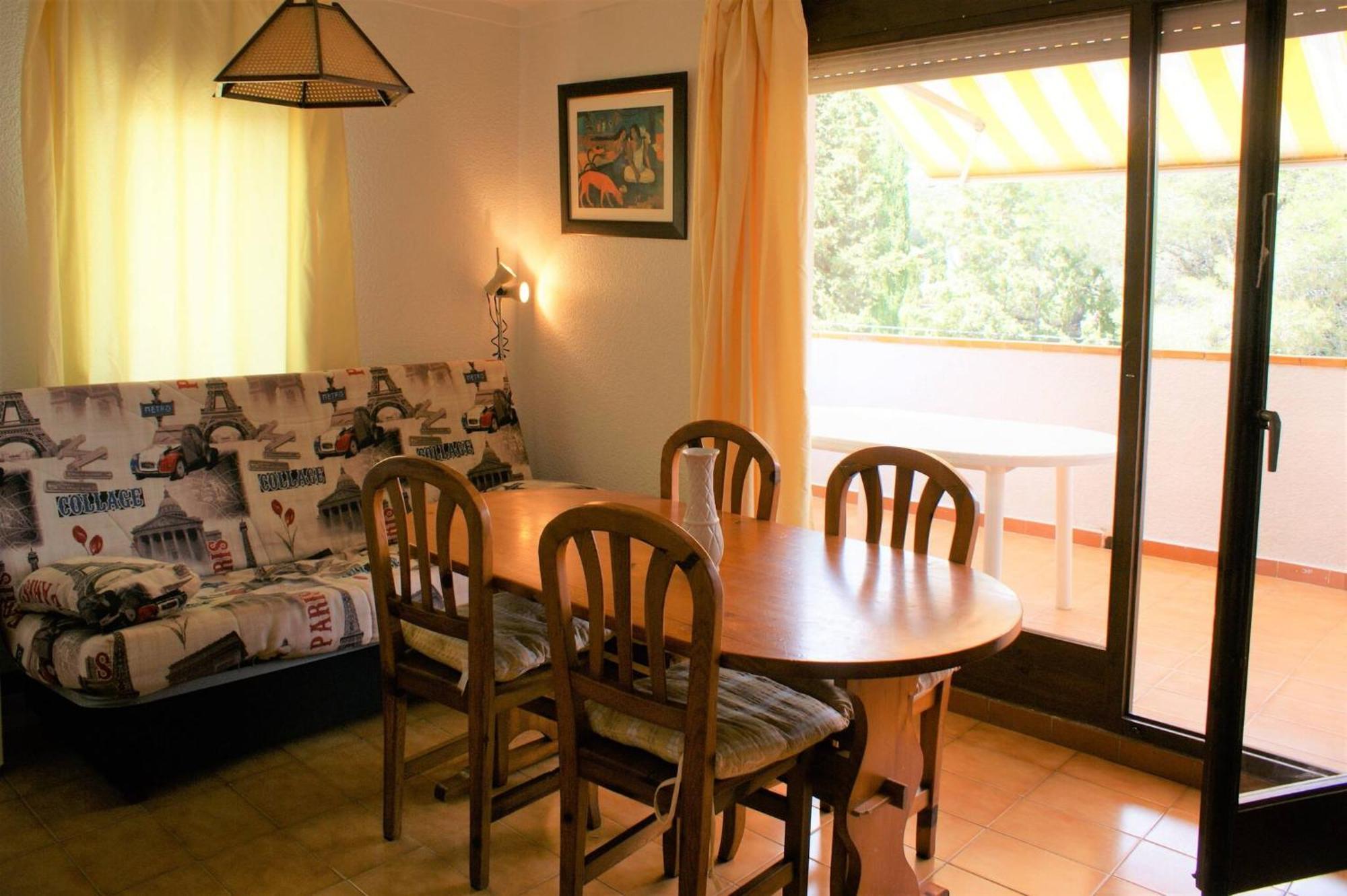 Apartamento En Roses Parking Y Piscina Comunitaria Esterno foto